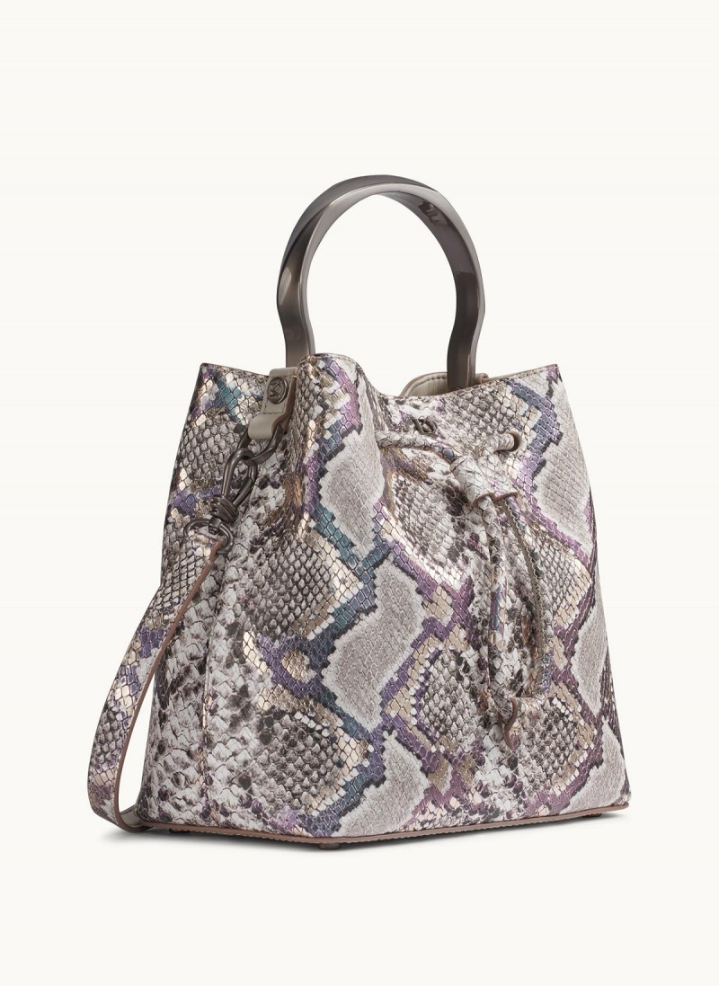 Donna Karan Lawrence Bucket Satchel Multicolor | USA_DK79443